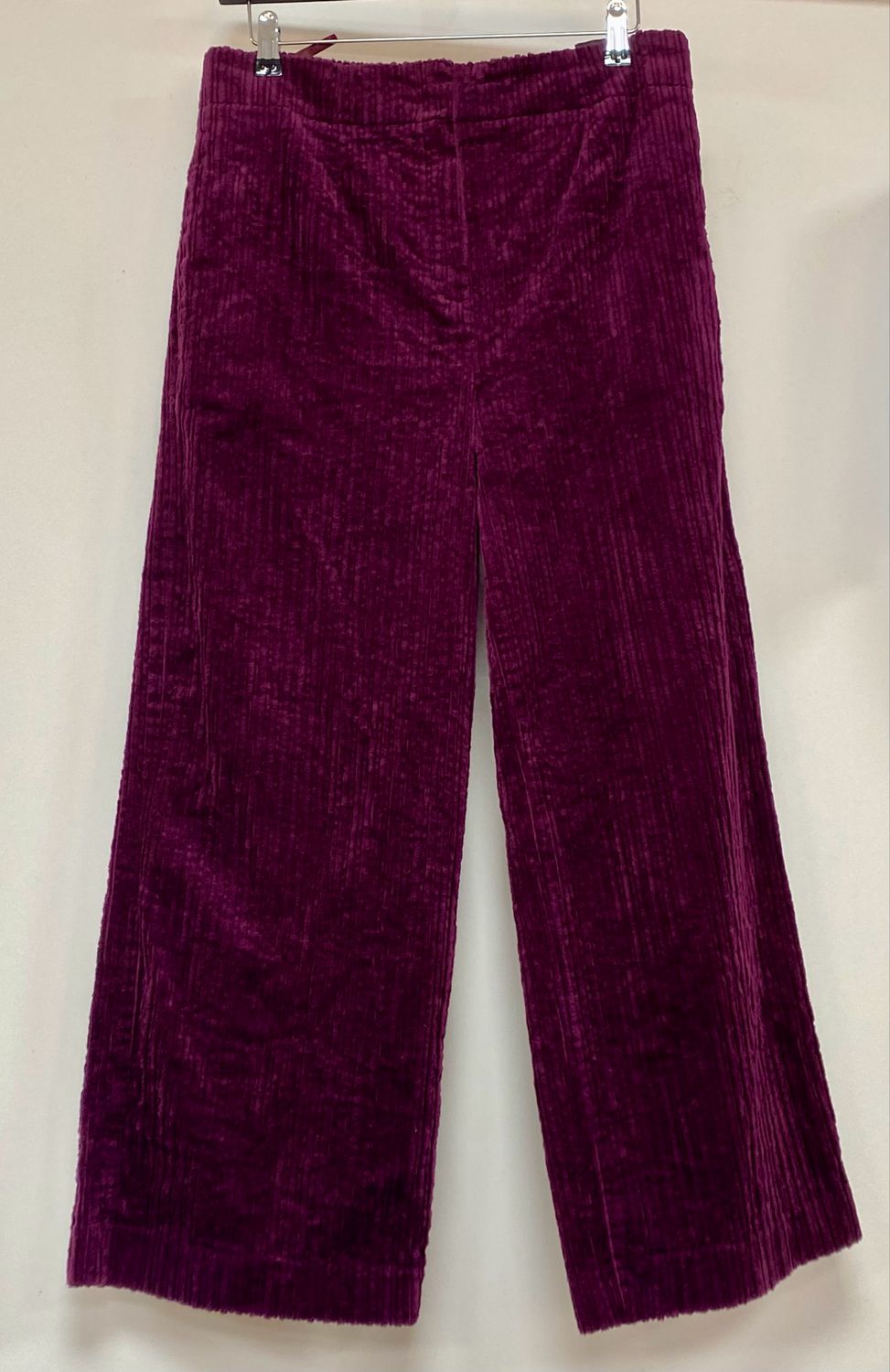 M&amp;S collection thick corduroy crop trousers size 12 UK