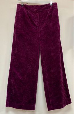 M&S collection thick corduroy crop trousers size 12 UK