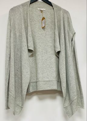 DUFFY 100% cashmere open cardigan size M