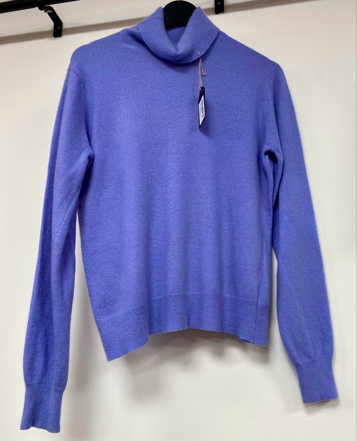 CONNOISEUR pure cashmere roll neck jumper size M - L