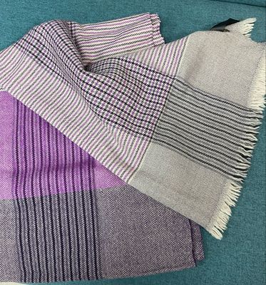 MASSIMO DUTTI 100% wool wide pashmina scarf