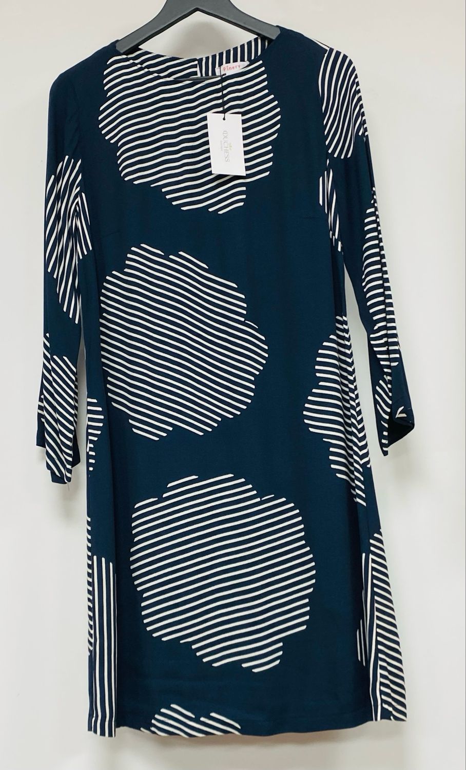 FINERY navy blue dress size 10 UK