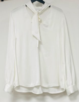The WHITE COMPANY 100% viscose blouse size 14 UK