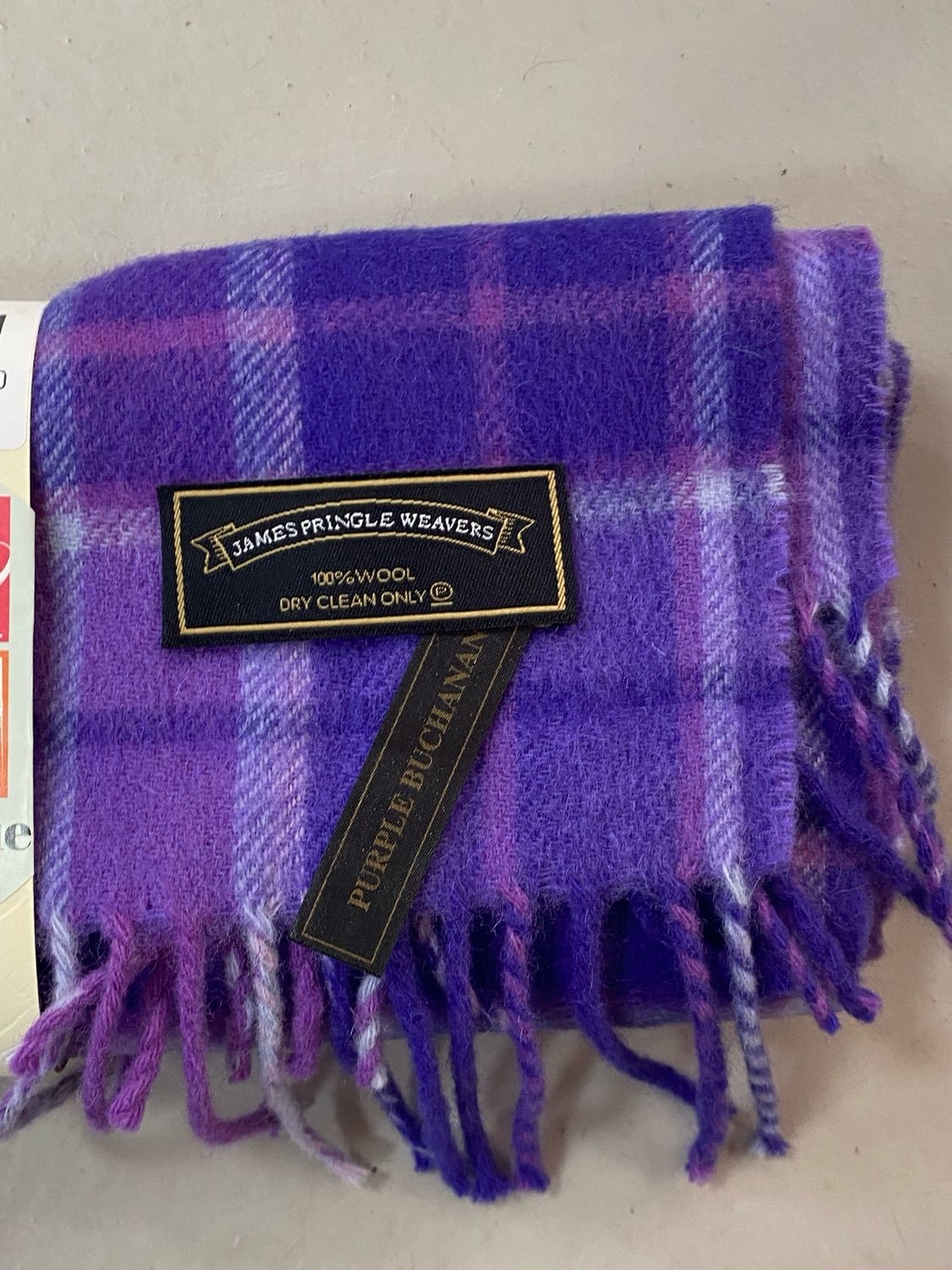 James Pringle 100% wool Buchanan scarf
