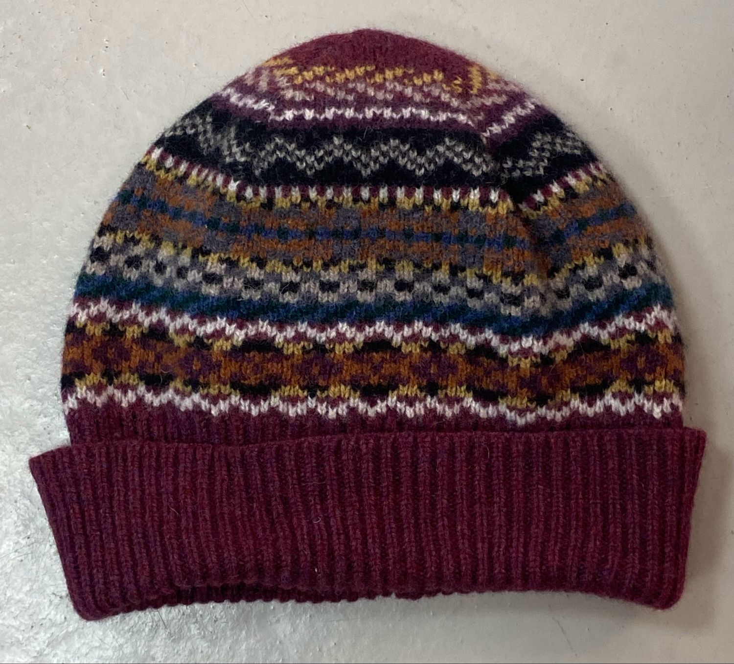 NATIONAL TRUST 100% wool beanie hat