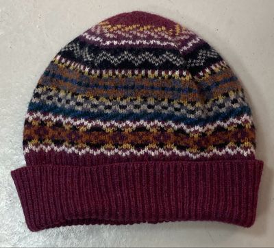 NATIONAL TRUST 100% wool beanie hat