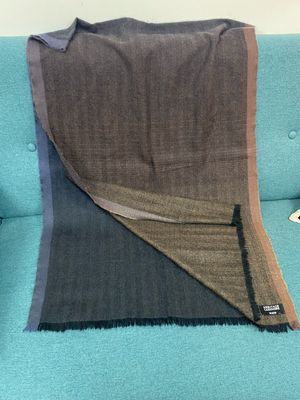 HERITAGE 100% cashmere wide scarf