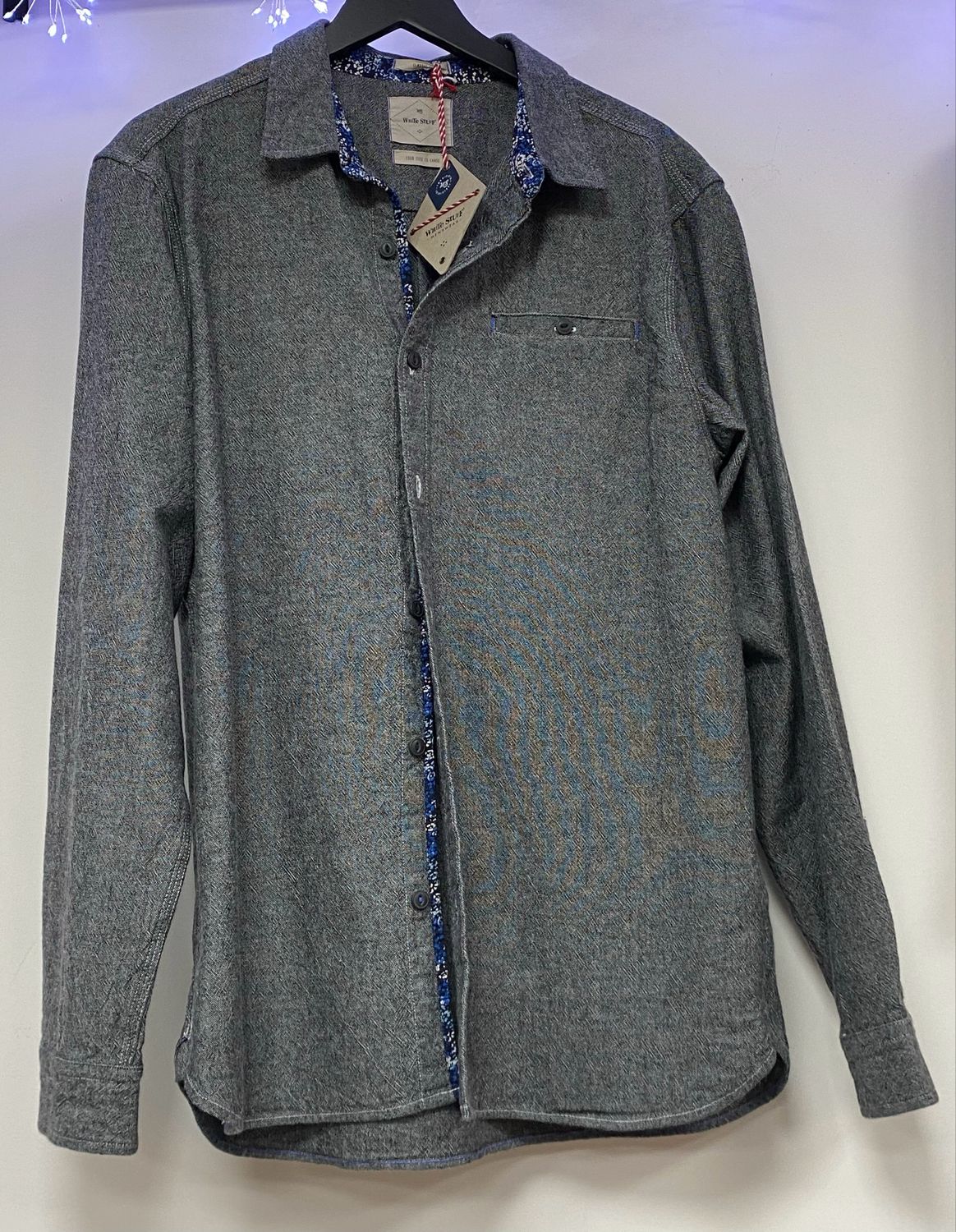 WHITE STUFF denim shirt size L / new condition