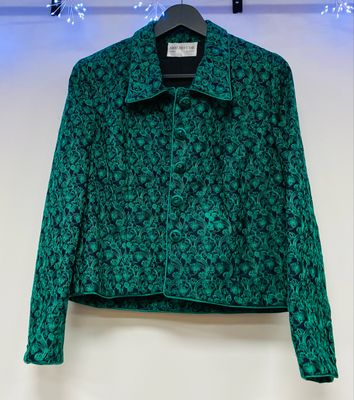 HOLROYDE embroidered blazer jacket size M