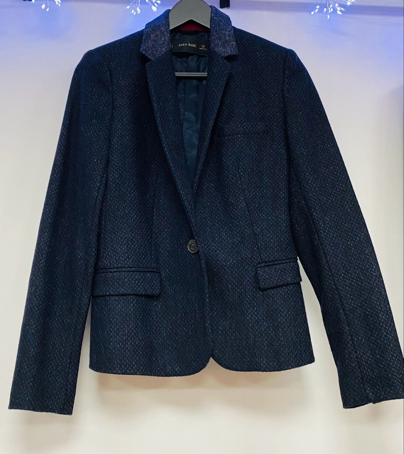ZARA wool blend blazer size S
