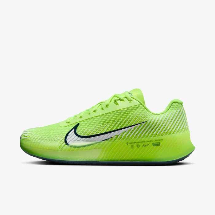 Nike Court Air Zoom Vapor 11 - Volt/Armoury Navy
