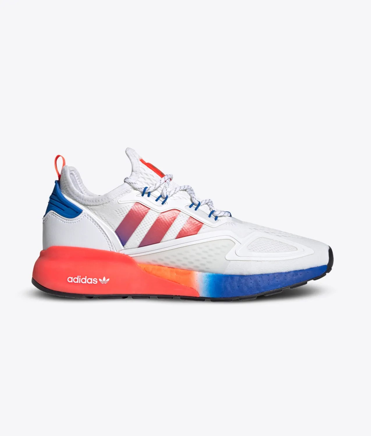 Adidas Originals ZX 2K BOOST White/​Solar Red/​Blue