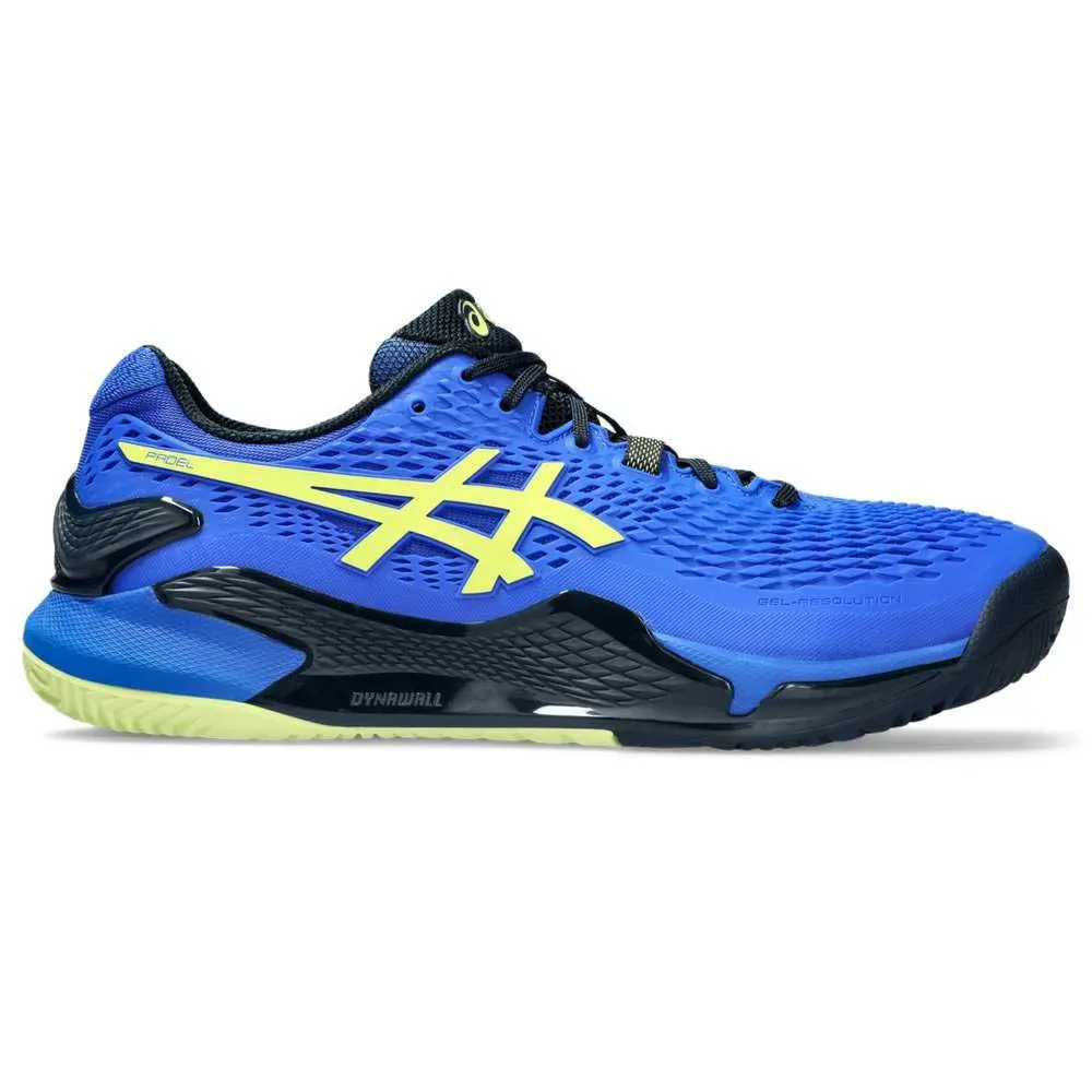 ASICS GEL-RESOLUTION 9 PADEL ILLUSION BLUE/GLOW YELLOW