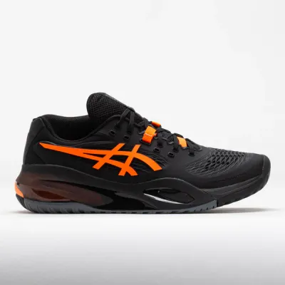ASICS GEL RESOLUTION X BLACK-ORANGE