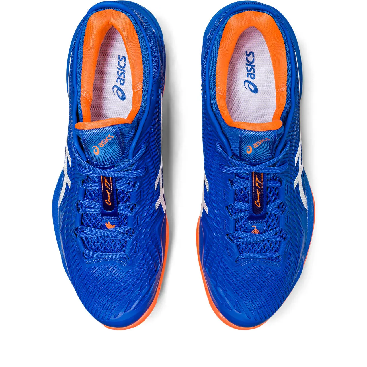 ASICS COURT FF 3 BLUE- ORANGE