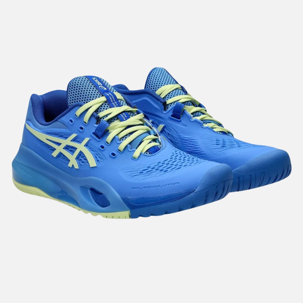 ASICS GEL-RESOLUTION X BLUE COAST/HUDDLE YELLOW