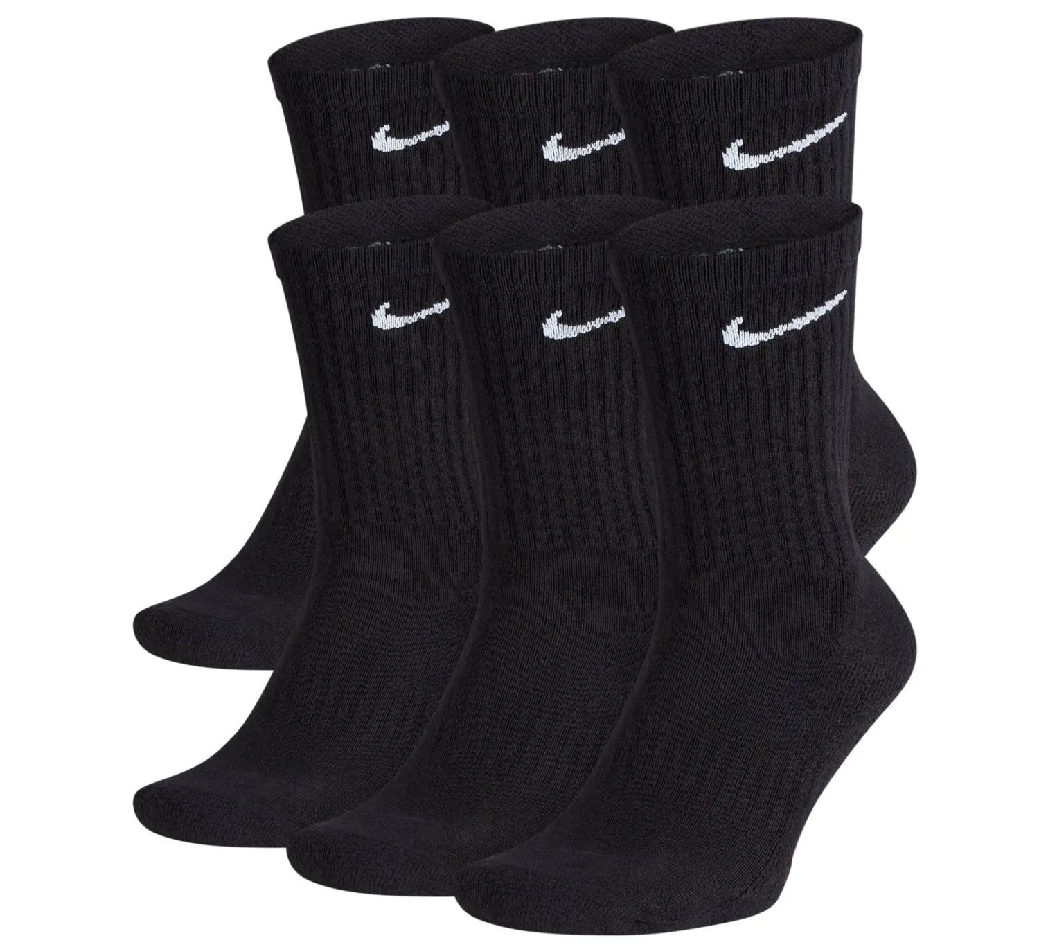 NIKE Dri-Fit Everyday Training Black 6-Pack