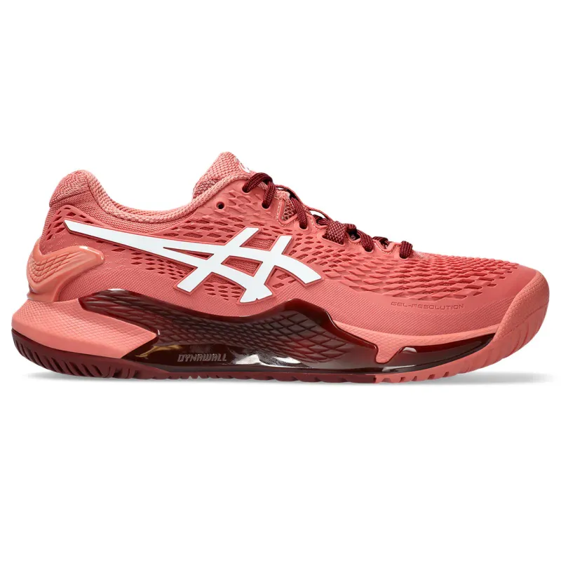 Asics Gel-Resolution 9 - light garnet/white