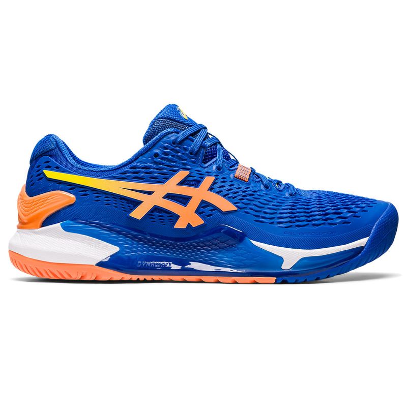 Asics Gel-Resolution 9 Tuna blue/Sun peach
