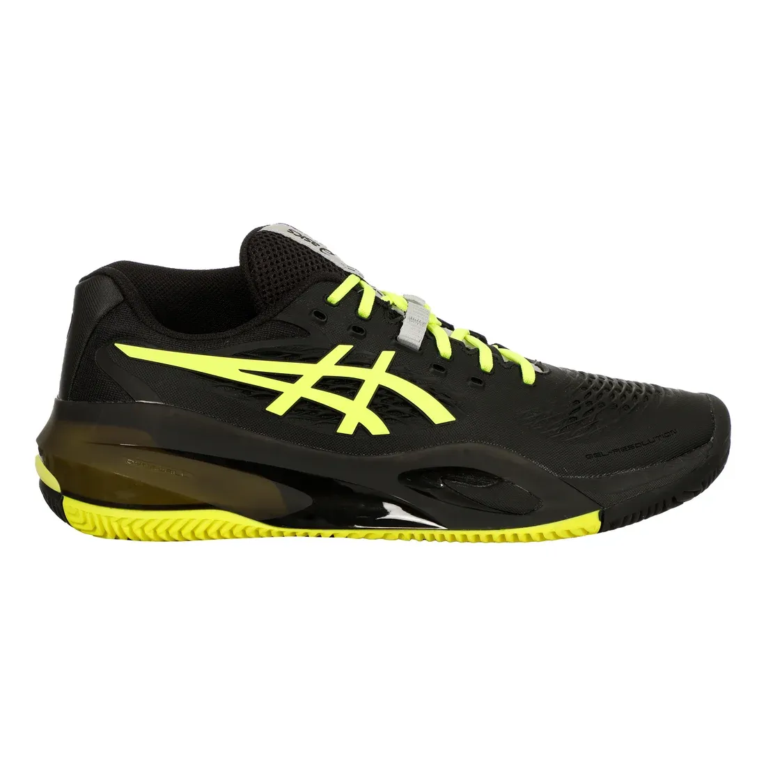 Asics Gel-Resolution X Black/Neon yellow