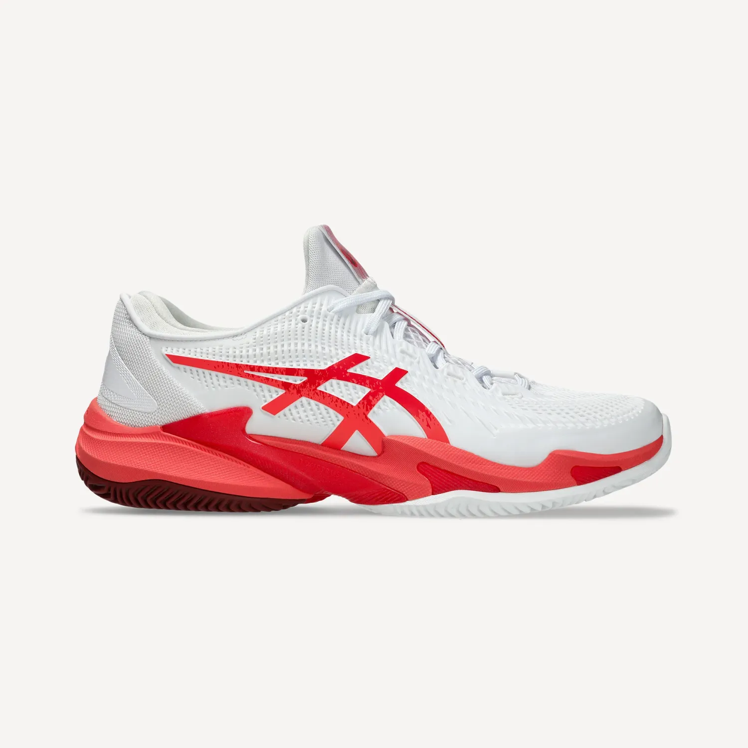 ASICS Court FF 3 Novak 'Cream Classic Red'