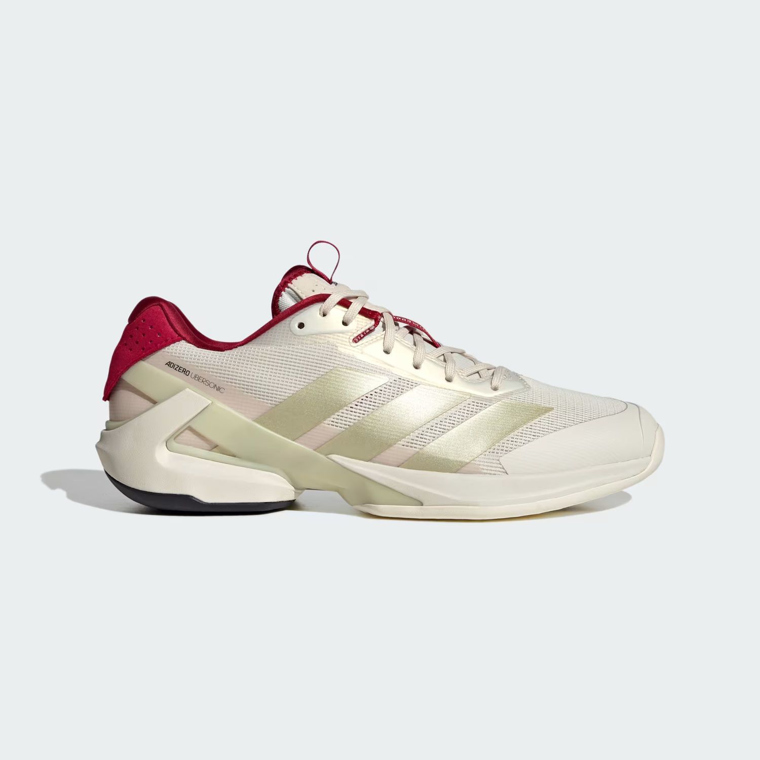 Adizero Ubersonic 5 Clay Chalk White / Ice Gold Met.