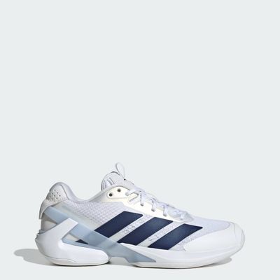 Adizero Ubersonic 5 Clay Cloud White / Dark Blue