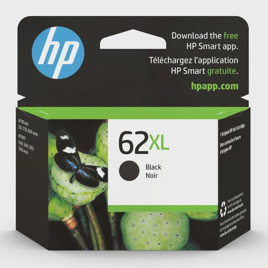 HP 62 XL Black