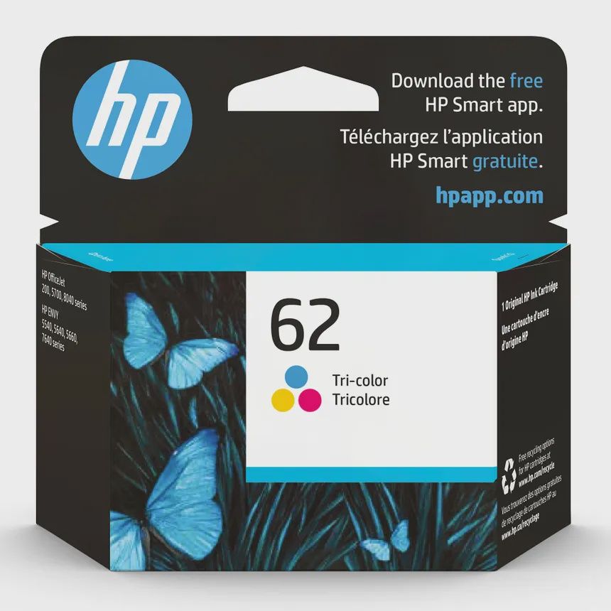 HP 62 Tri Colour