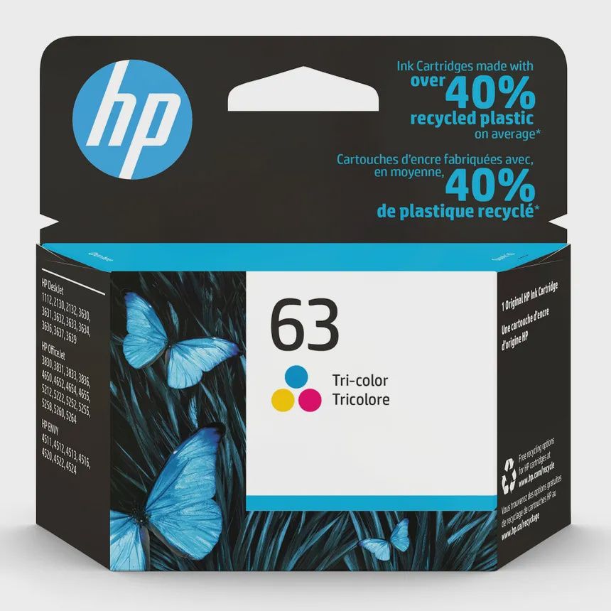 HP 63 Tri Colour