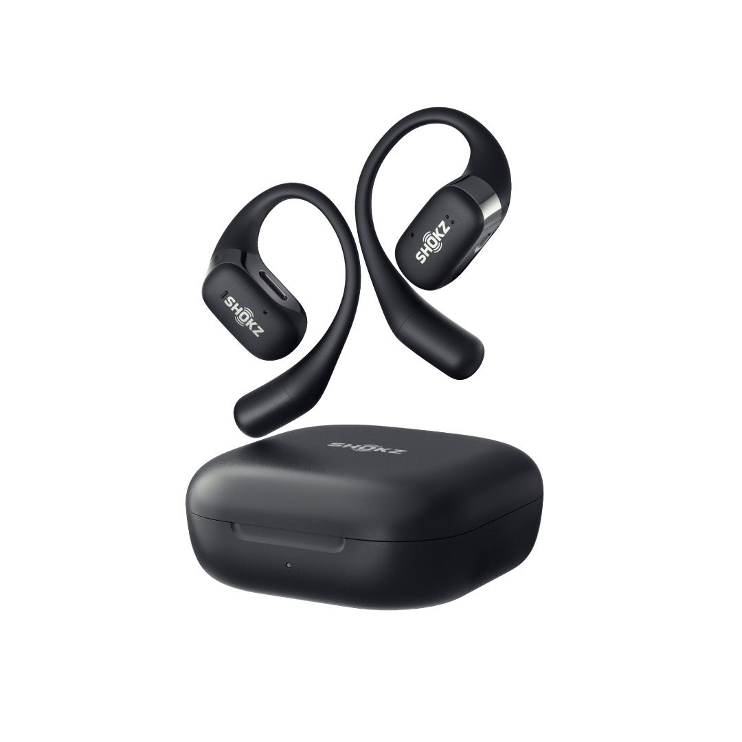 Shokz OpenFit Black Bluetooth Headset