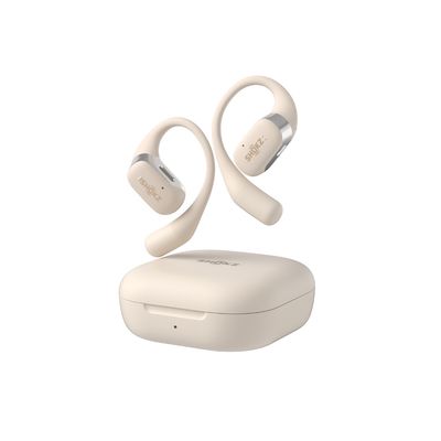 Shokz OpenFit Beige Bluetooth Headset