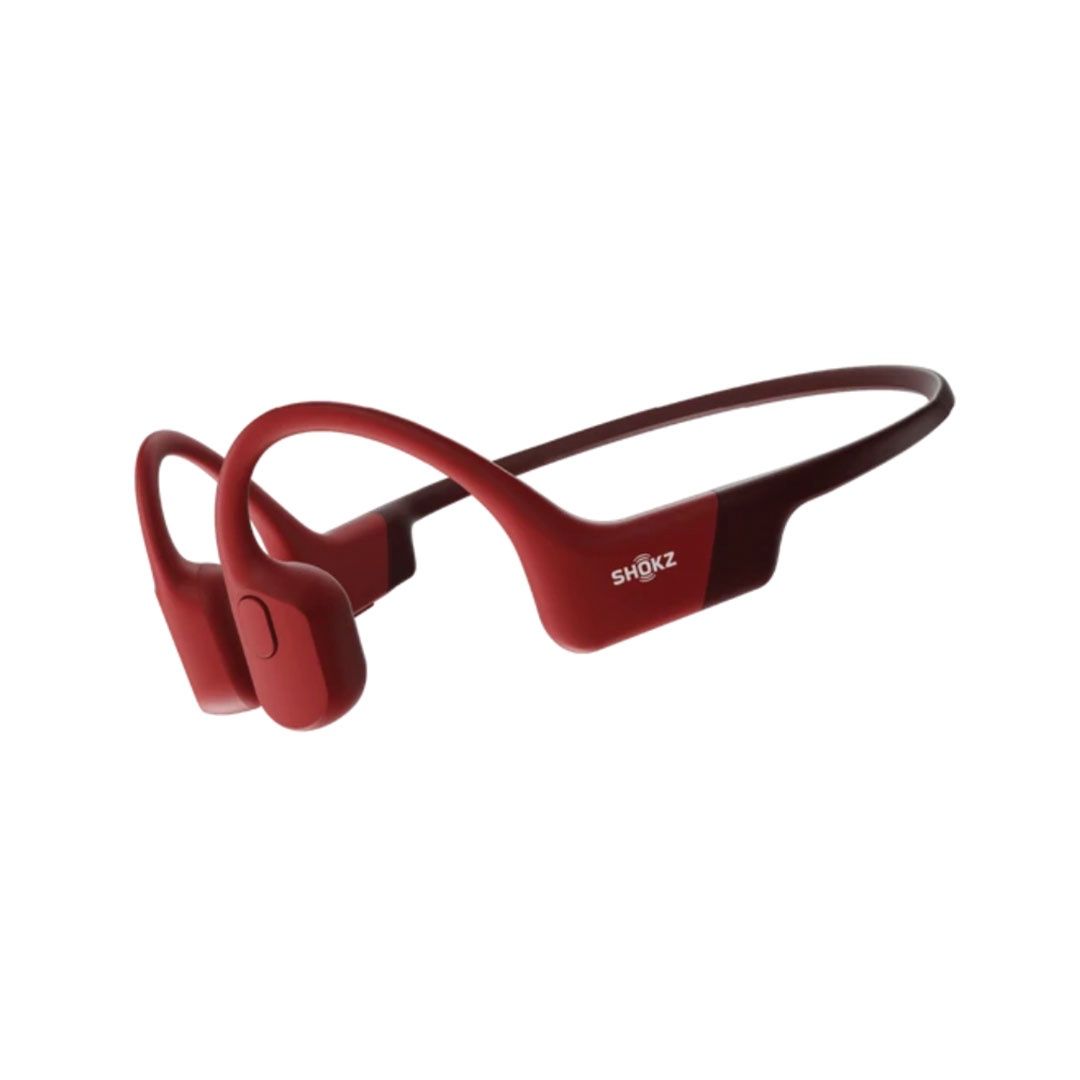 Shokz OpenRun Red Bluetooth Headset
