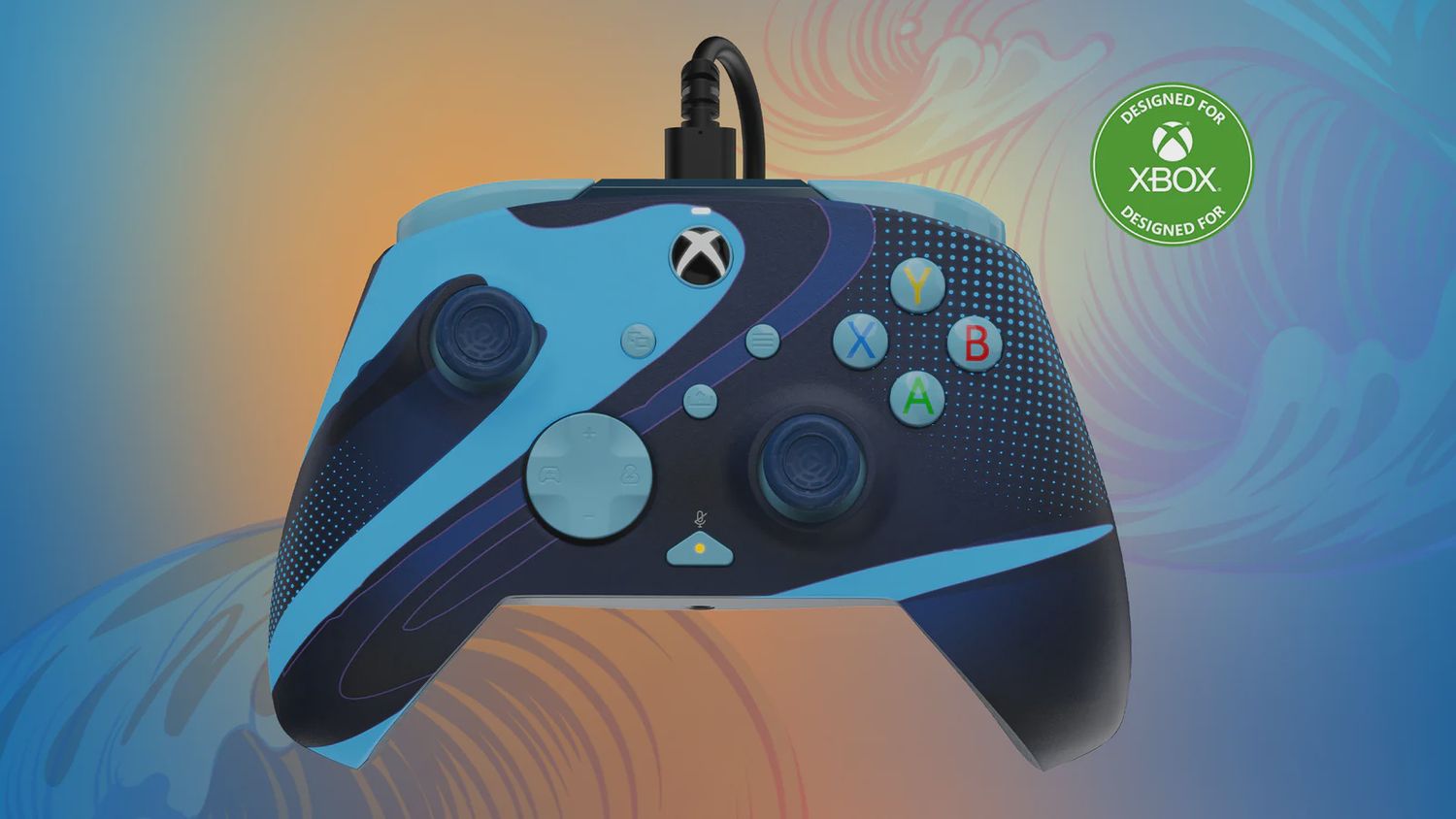 PDP Rematch Glow Cabled Controller