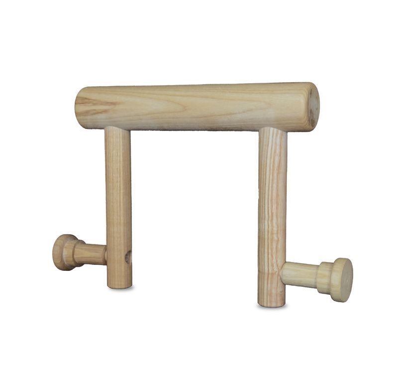 Holzgriff inkl. 2 Holzstöpsel