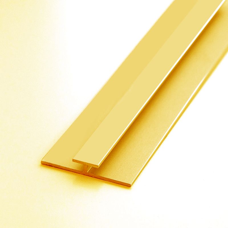 Profilé de jonction en Aluminium Finition Or pour Panneaux Muraux 2900x2mm