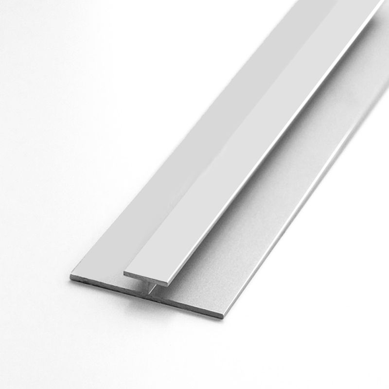 Profilé de jonction en Aluminium Finition Argent pour Panneaux Muraux 2900x2mm