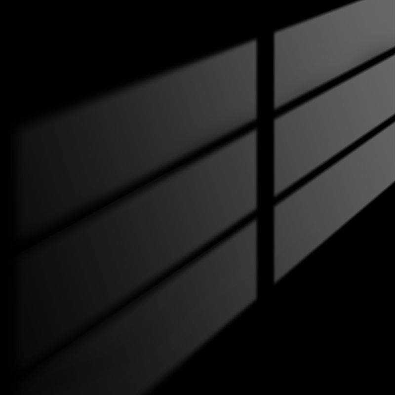 Eclipse | Panneau Noir Brillant | 260x122x0,2cm