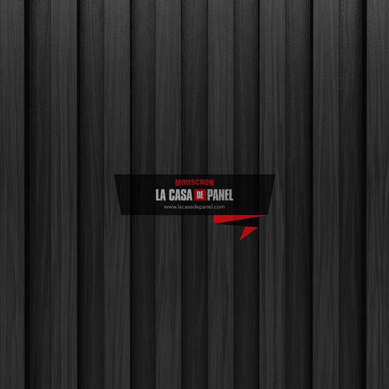 Black Wood | Tasseau PVC effet bois | Noir | 64x290cm