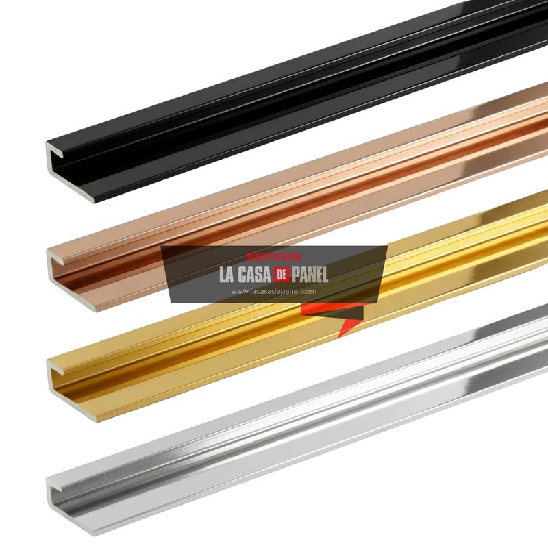 Profilé de départ et de finition en Aluminium pour Panneaux Muraux 2900x2mm