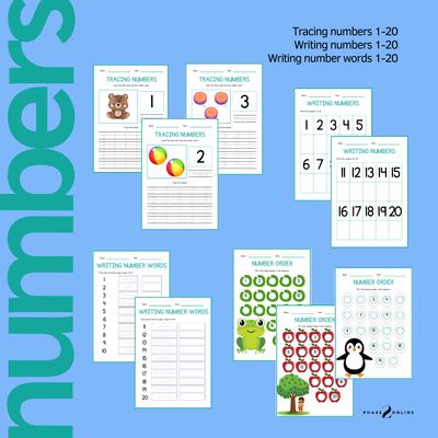 My Numbers Book 1 to 20