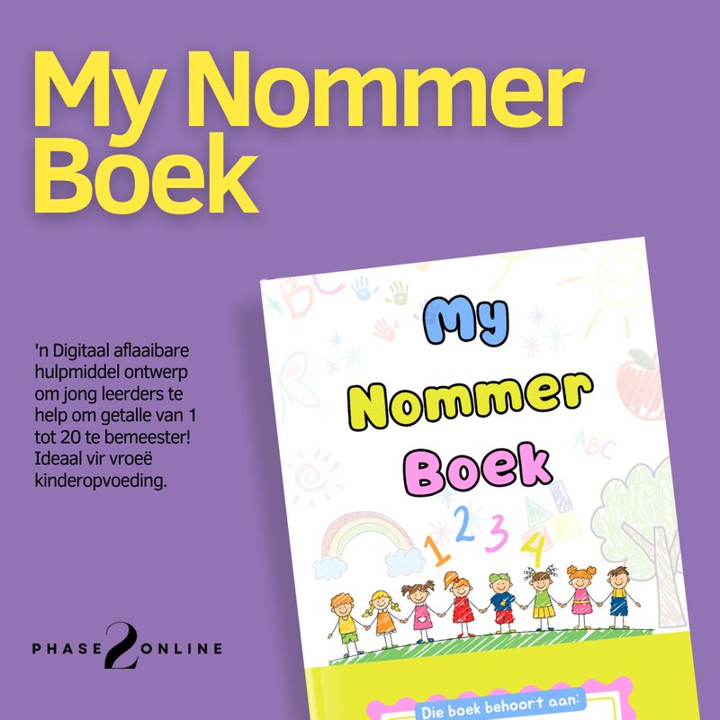 My Nommer Boek 1 tot 20