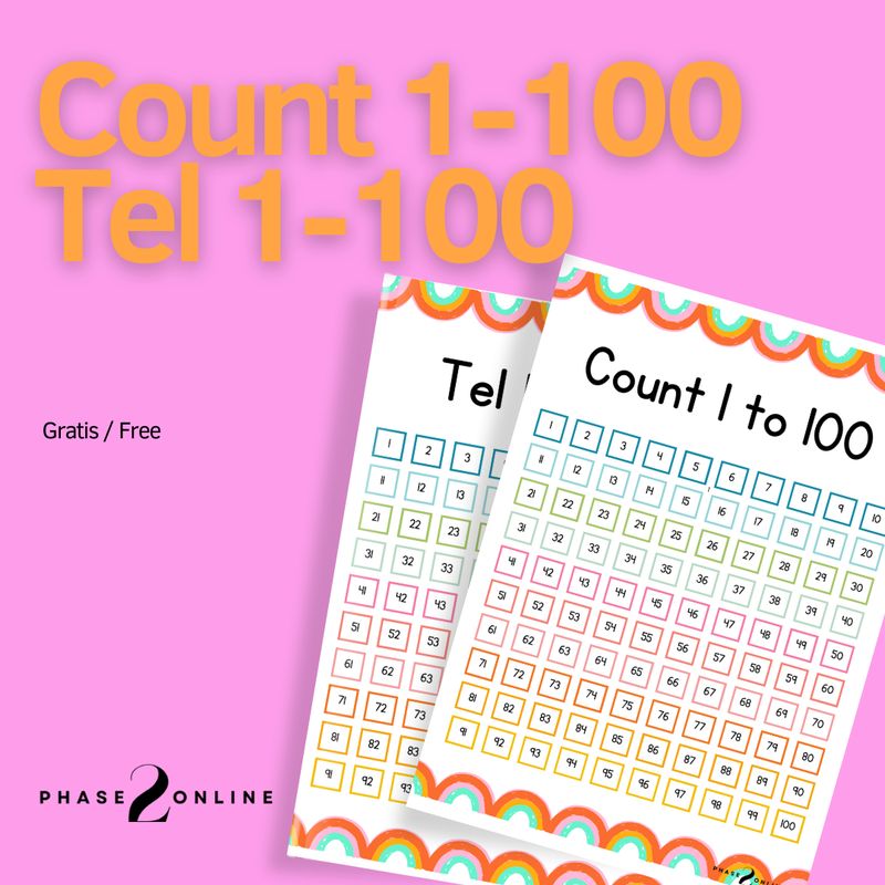 Count / Tel 1-100