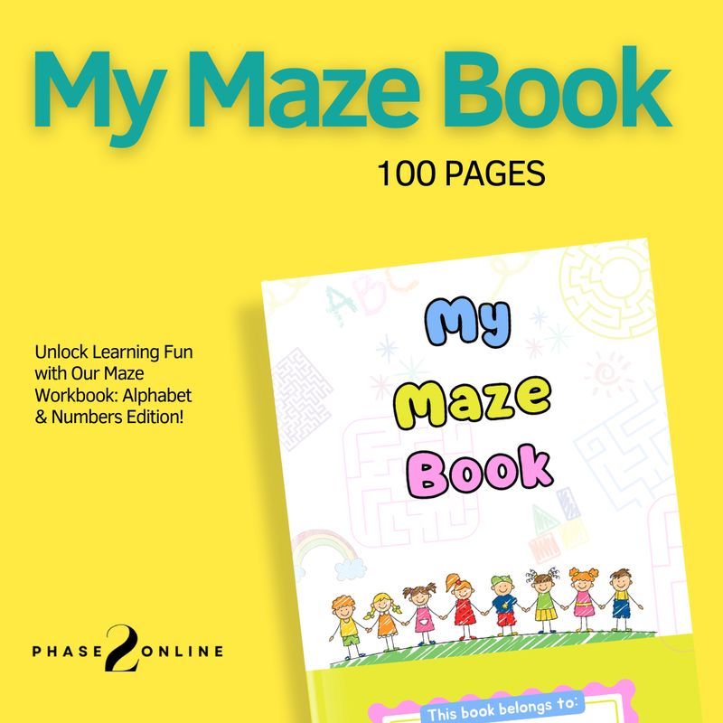 My Maze Book - 100 pages