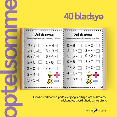 My Optelsomme Boek 40 bladsye