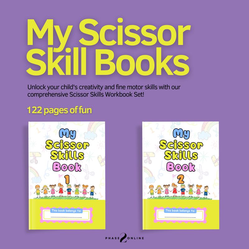 My Scissor Skill Books - 122 pages