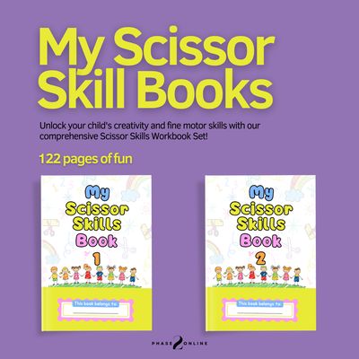 My Scissor Skill Books - 122 pages
