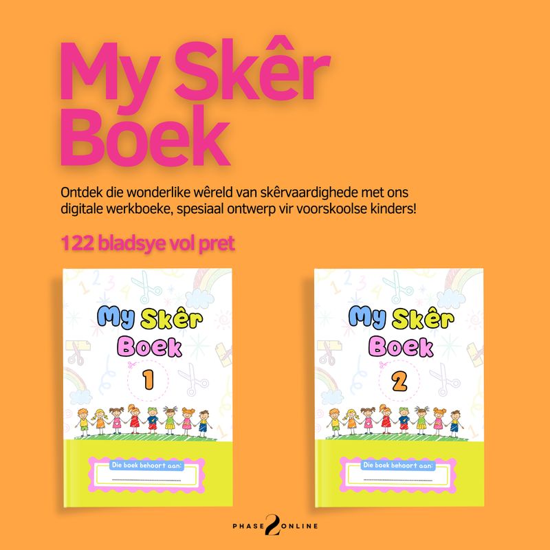 My Skêr Boek 1 &amp; 2 - 122 bladsye