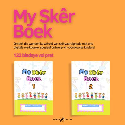 My Skêr Boek 1 &amp; 2 - 122 bladsye