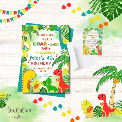 Dinosaur Themed Party Package